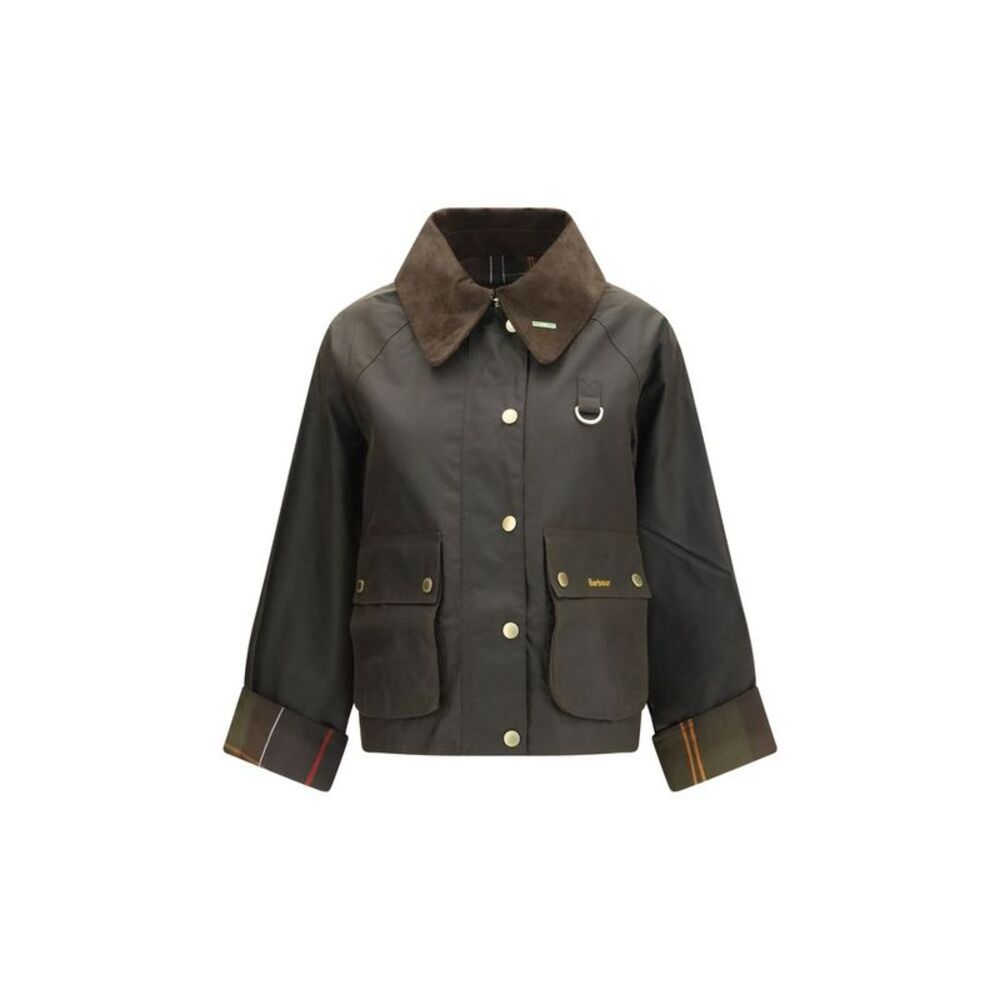 Barbour Bicolor Cotton Full-Length Women's Jacket